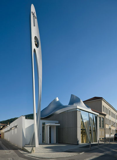 coop himmelb(l)au: martin luther church hainburg