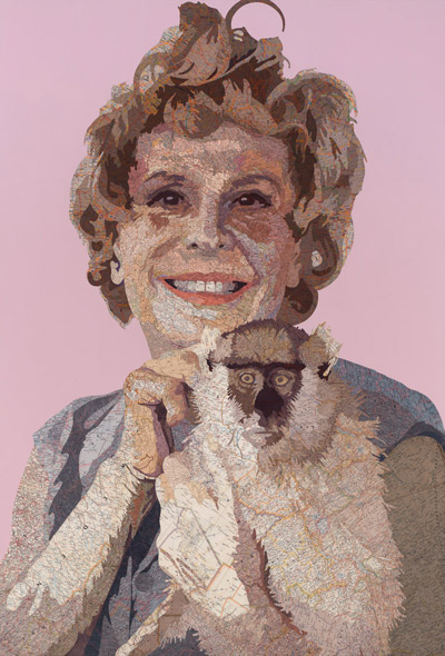 new map formed artworks by matthew cusick