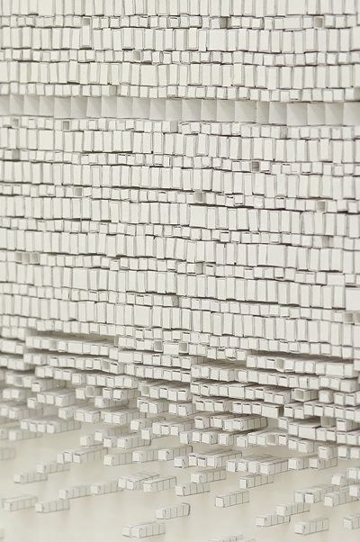 katsumi hayakawa: architectural paper sculptures