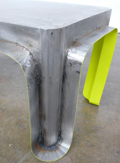 skinned tables by peter marigold 2008