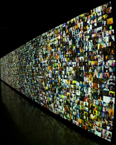 christopher baker: hello world! video diary installation