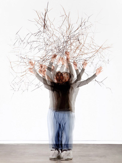 temporary trees by raw color + studio MKGK