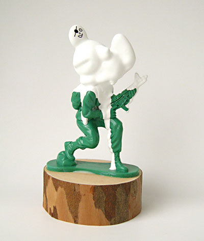 soldier ghosts by artist kaneuji teppei, exhibition at the yokohama museum of art