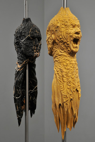 barry x ball + matthew barney dual dual portrait