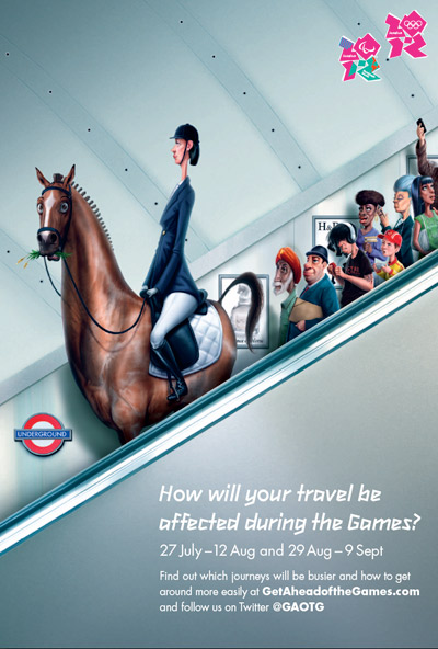 get ahead of the games: ease of olympic travel campaign