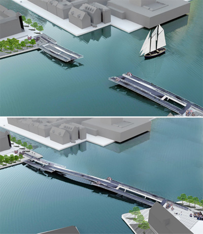 studio bednarski wins competition to design new opening bridge in copenhagen