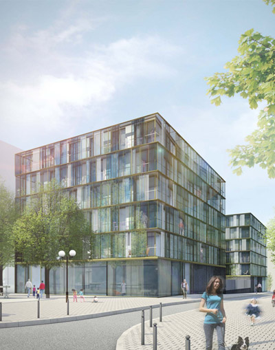 atelier kempe thill: rue binet 66 housing