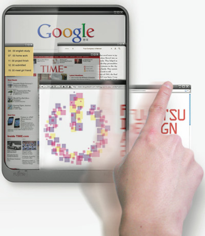 'frame book' by seok ho hwang + jung geun ahn + sang hyuck lee   'FUJITSU design award 2011'