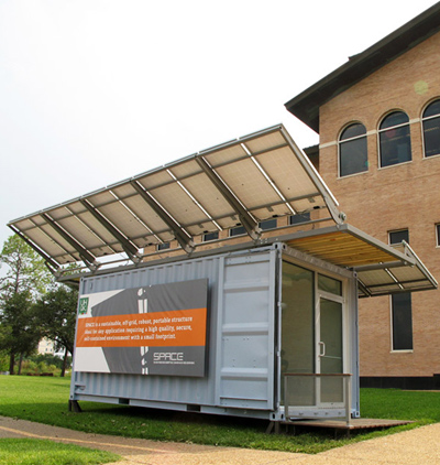 metalab: SPACE shipping container office