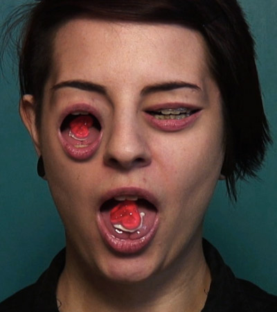 alva bernadine: born with three mouths