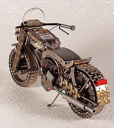 miniature watch motorcycles by dmitry khristenko