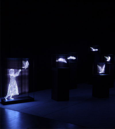 hope and dream light sculpture   makoto tojiki