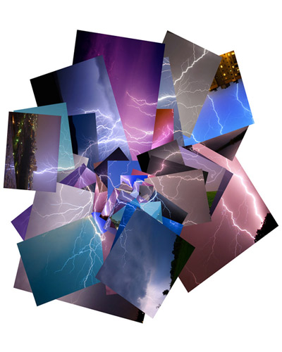 lightning drawn shapes by cassandra c. jones