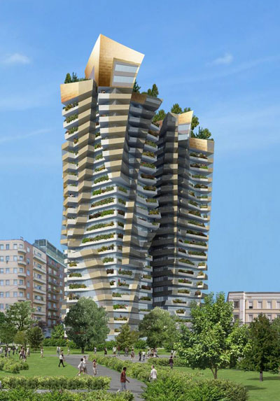 daniel libeskind: arduino tower