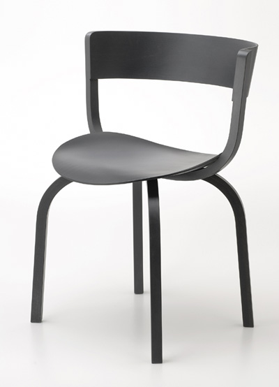 404 wood series chairs by stefan diez, produced by thonet