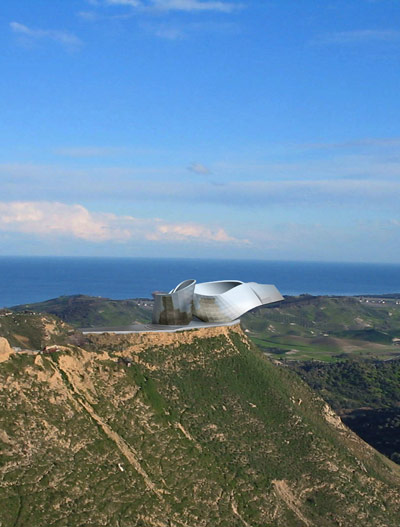 coop himmelb(l)au: the new art museum strongoli in calabria, italy