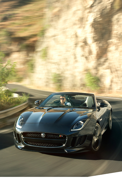 jaguar F-type at the 2012 paris international motor show