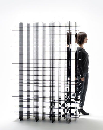 nendo: scatter shelf