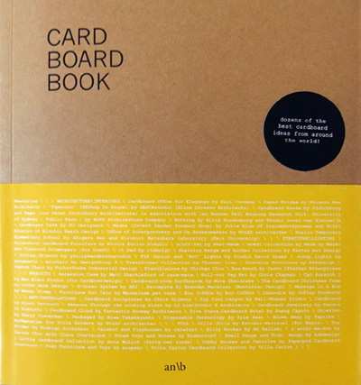 designboom book report: cardboard book