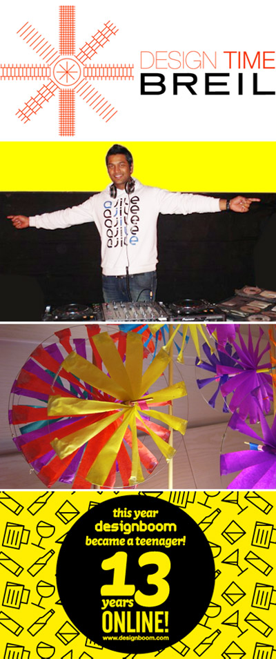 designboom DESIGN TIME BREIL exhibition + party milan, april 17