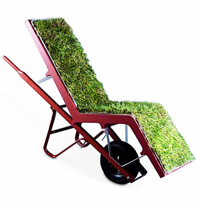 lawn chaise by deger cengiz