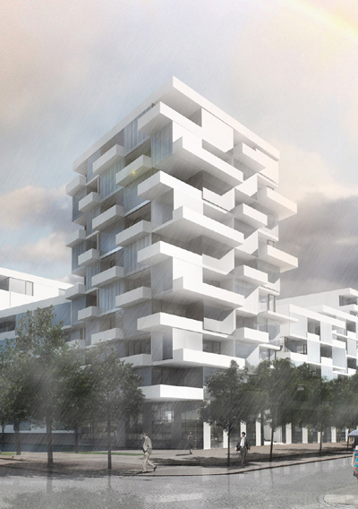 schmidt hammer lassen architect: crystalline landmark for helsingborg