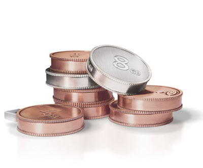 'currenkey' usb flash drive by 5.5 designers for lacie