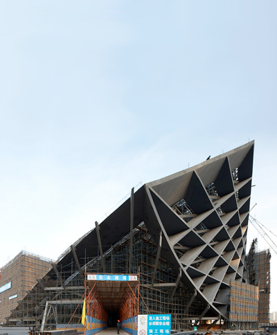 coop himmelb(l)au: dalian international conference center   update