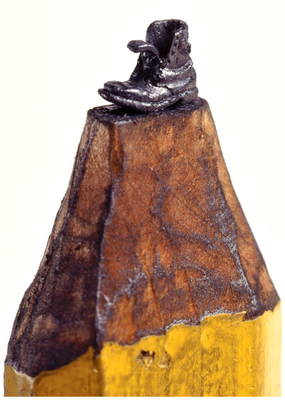pencil sculptures by dalton ghetti