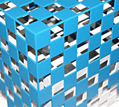 'pixel   nesting side table' by damian williamson