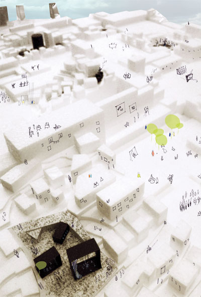 rita topa architects: 'living the outside'   reinvent cities competition