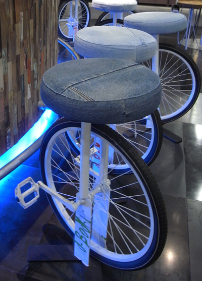 d bodhi: denim cycling stool