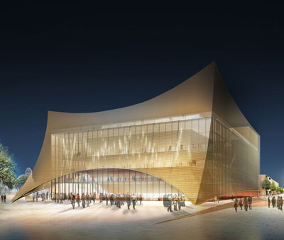 dominique perrault: grand theatre d'albi