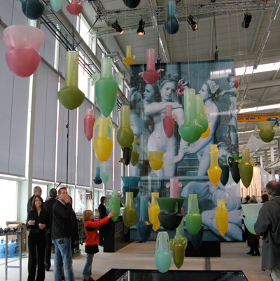 swiss designers saturday 08: dornbracht installation by ruth amstutz