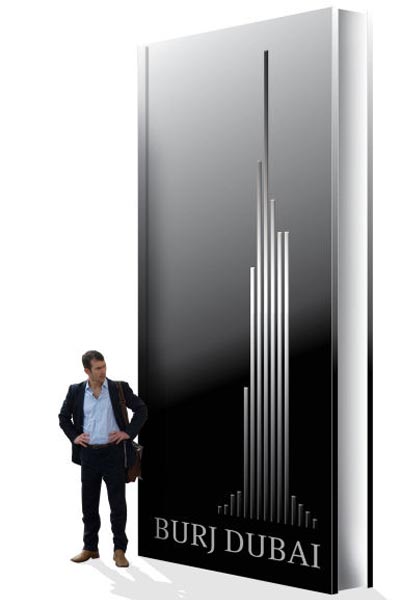 burj dubai opus fifteen foot book