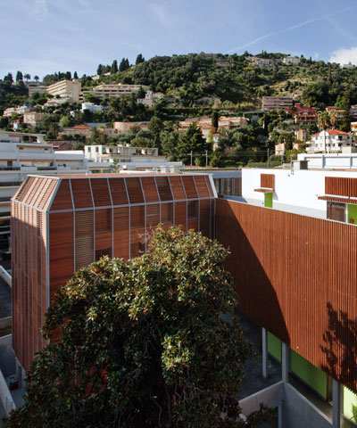 n + b architects: paul valery highschool, france   restructure and extension