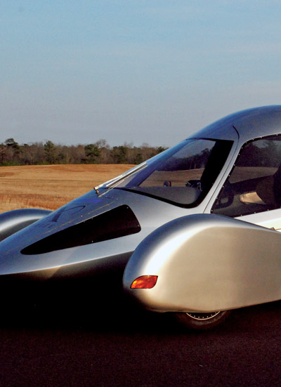 super efficient electric lightweight car by edison2