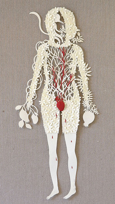 paper art by elsa mora