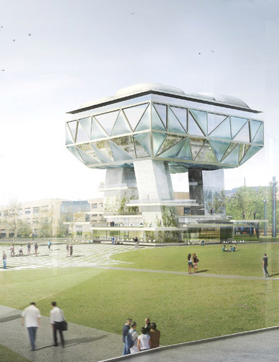 HHF + AWP: EPFL pavilion in lausanne