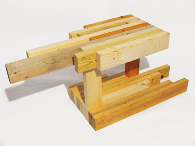 'studio scrap stool' by ernesto oroza