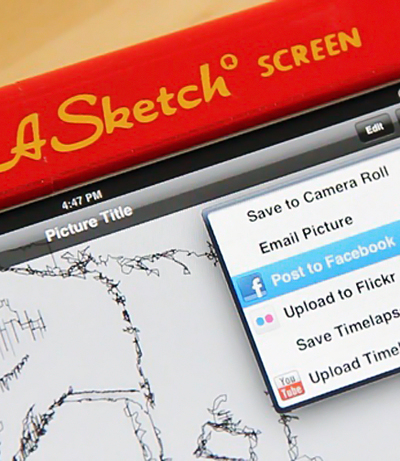 etcher: etch a sketch for iPad