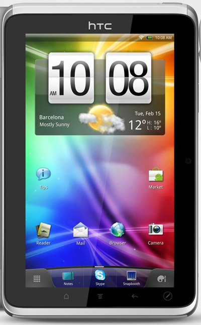 htc: evo view + flyer tablets