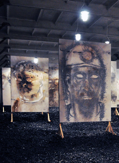 cai guo qiang: 1040M underground at izolyatsia