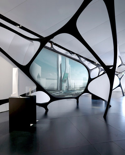zaha hadid: une architecture at the chanel mobile art pavilion
