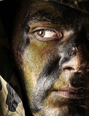 heat resistant face paint developed for the military