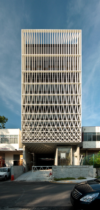 pencil office: a simple factory building