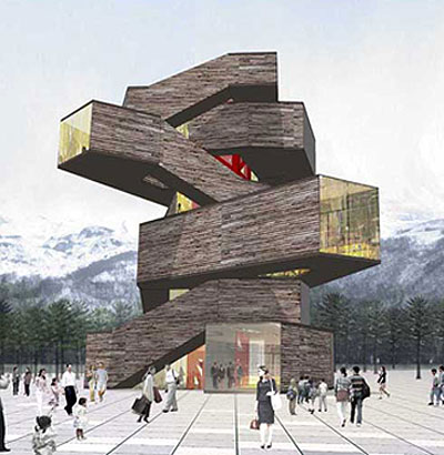 DnA: 3 public activity centers in changbaishan