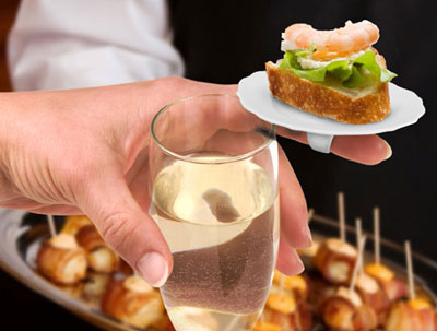 fingerfood ring plate by ken goldman