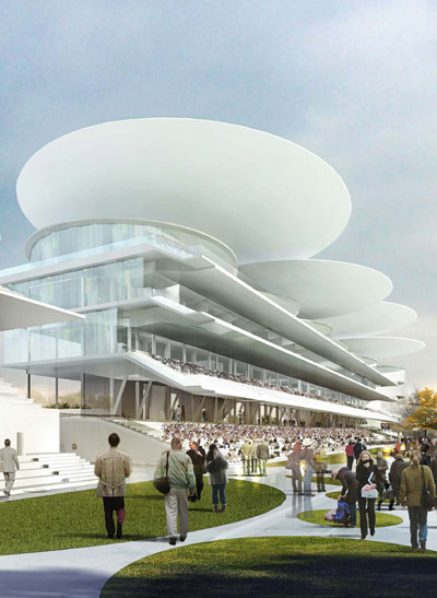 fuksas architects: longchamp racecourse