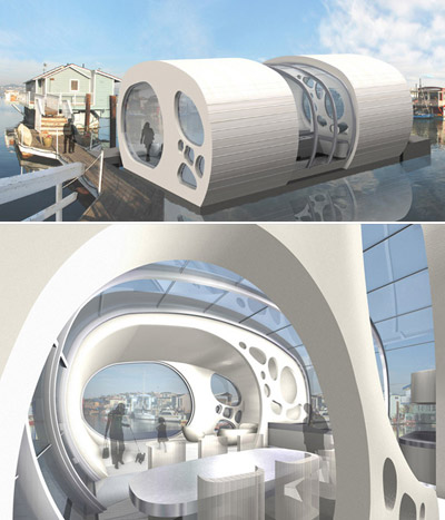 joanna borek clement: tafoni floating home